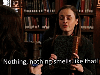 gg rory smelling book